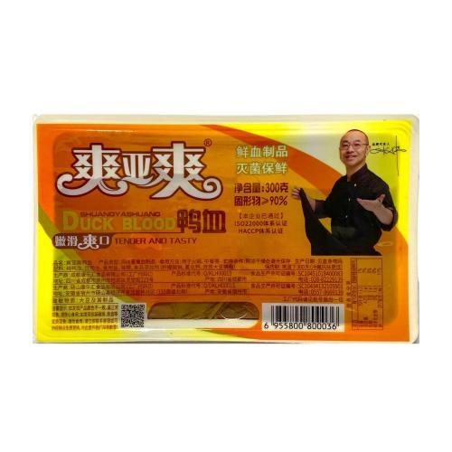 爽亚爽鸭血300g