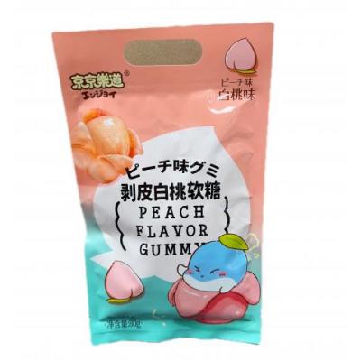 京京乐道剥皮白桃软糖80g