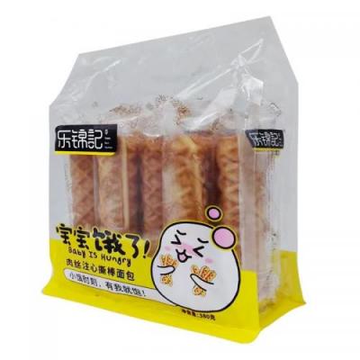 乐锦记肉丝注心撕棒面包380g